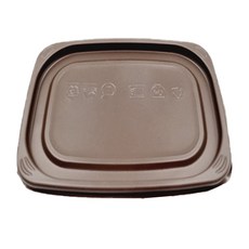 EM 죽용기 브라운 공용뚜껑, 400개입, 1개