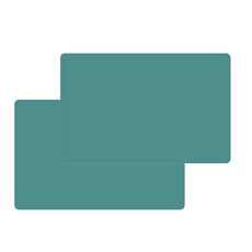 方形餐墊 2入, 綠色, 40 x 30 cm, 2個