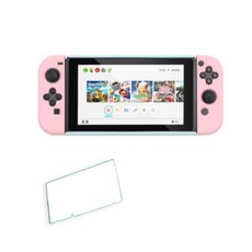 오웬컴퍼니 닌텐도 스위치 케이스 + 강화유리 보호필름 R04 세트 타입2, 1세트