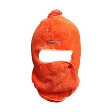 한셀 필링굿 극세사 마스크 헤어 타올 두건맘, 주황, 1개