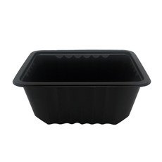 투고팩 실링용기 블랙 1500ml 1호, 100개입, 1개