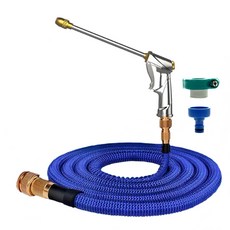 多功能金屬高壓水管零件組 長噴頭 22m, 1套