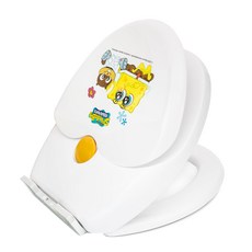 Leto 海綿寶寶2合1靜音馬桶蓋 SBB-C01, 白色