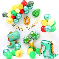 恐龍造型氣球組, 混色, 1組