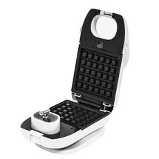 LIVING SENSE 2in1 Waffle Bungeoppang Maker 白色, LS-SM201TW
