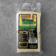 캘리포니아 페퍼잭슬라이스치즈, 1개, 681g