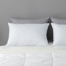 슬립온 통째로 빨아쓰는 베개 2p, 화이트, 2개