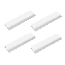 柔和的電纜管理器支架白色, 4個, 灰色