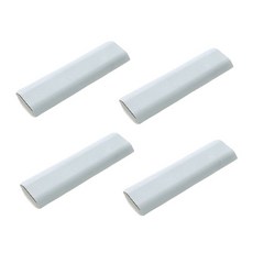 柔和的電纜管理器支架藍色, 粉彩, 4個