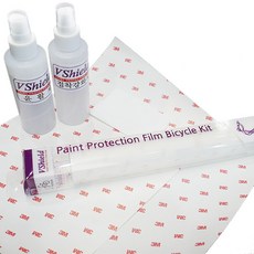 自行車亮面保護膜組合 3M-005, 單色, 1套
