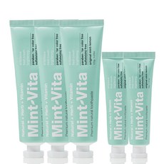 薄荷維他 原味 薄荷檸檬牙膏 120g 3入+40g 2入, 1套
