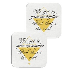 黃色浴室珪藻土盤杯墊 22 C, 2個, 黃色