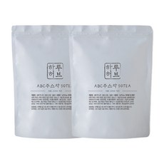 ABC果汁茶包, 1g, 50包, 2袋