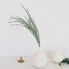 圓形陶瓷花瓶, 單色