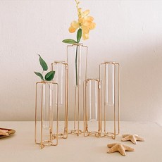 圓筒5孔花瓶, 單色