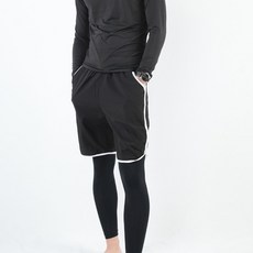 男士自行車短褲 + 涼感緊身褲