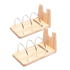 ACACIA 平底鍋蓋子架 2入組, Natural