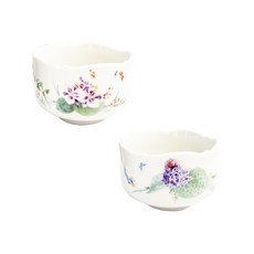 앤슬리 엠프레스 펄 밥공기, 하이드란지아, 2개