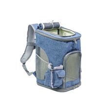 LDLC 方形寵物前袋, 藍色