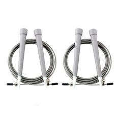 G2P 鋼絲競速跳繩 2入, 灰色