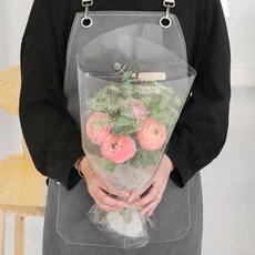 블뤼엔 생화 센터피스 러브하우스 S, 핑크, 1개