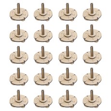 minhwashop 木製陀螺製作材料, 錯視陀螺C(TDPWD0114), 20個