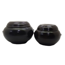 옹기종기 陶甕 + 蓋子 2件組, 1套