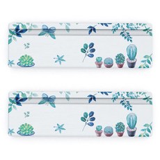 Vinterior 現代簡約浴室珪藻土托盤杯墊 長方形 TYPE 20, 2個