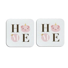 Vinterior 小豬浴室珪藻土托盤杯墊 TYPE 24 C, 2個