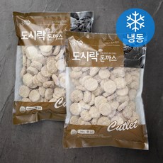 굿프랜즈 도시락 돈까스 (냉동), 1kg, 2개