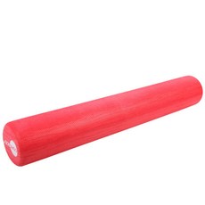 코어바디 필라테스 폼롤러, 레드마블, 1개