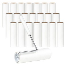 OLIVING 黏式除塵滾輪+補充裝 22入, 1套