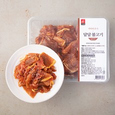 도드람한돈 달달 불고기 갈비맛, 1kg, 1팩