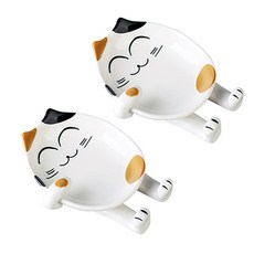 貓咪多功能支架, 黃色的, 2個