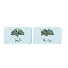 Vinterior 薄荷浴室硅藻土托盤杯墊 01 A, 2個