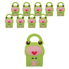 개구리 손잡이 선물상자, 혼합색상, 10개