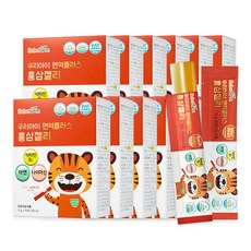베베팜 우리아이 면역플러스 홍삼젤리 30p, 450g, 12개