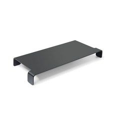 바톤즈 일체형 알루미늄 모니터 노트북 거치대 BA-8S, 블랙, 1개