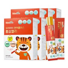 Bebefarm 孩童紅蔘果凍條 30條入, 450g, 6盒