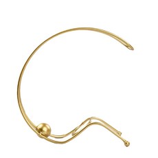 I Love Home 歐式風格紅酒櫃 25.5 x 10 x 25 cm, 半圓金色, 1個