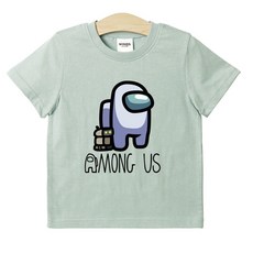 뉴욕꼬맹이 아동용 통기성 어몽어스 반팔 티셔츠 US023