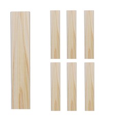 히노끼 편백 평몰딩 2300 x 80 x 10 mm 7p, 원목