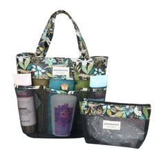 Pouch Market 口袋網布浴袋 黑鵜鶘+小袋套組, 1個, 黑