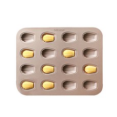 CHEFMADE 16格不沾瑪德蓮造型烤盤模具, 1個