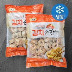 굿프랜즈 김치손만두 (냉동), 1400g, 2개
