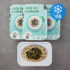 내몸애좋은 곤드레볶음 덮밥 도시락 (냉동), 202g, 4팩