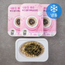 내몸애좋은 부지갱이볶음 덮밥 도시락 (냉동), 202g, 4팩