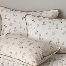 g BEDDING Forest 純棉60支紗枕頭套 2入