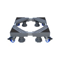 JS 21年款 滾筒/一般洗衣機底座 單框架 4腳4輪, 1個