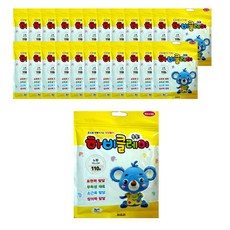 토단교재 하비 클레이 24p, 노랑, 1개